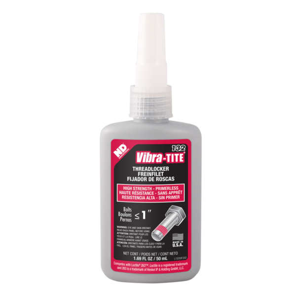 Vibra-Tite 132 High Strength Primerless Threadlocker