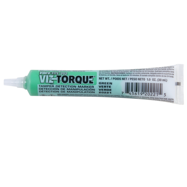 Vibra-Tite Viz-Torque® 2022 – Tamper Detection Marker – Green