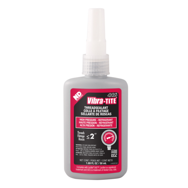 Vibra-Tite 446 Refrigerant Sealant – High Pressure Thread Sealant